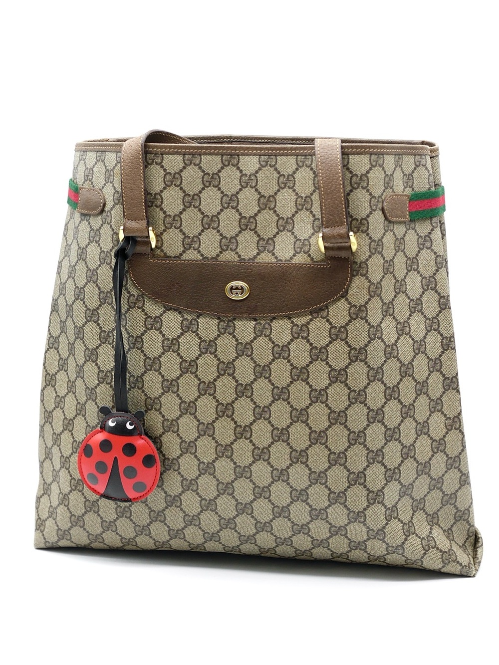 🍓GUCCI GG PVC Sherryline Shoulder Bag - Picture 2 of 14